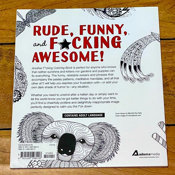 Adult Colouring Book - Picture 2 of 10